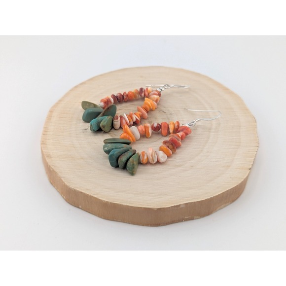 Navajo Dangle Earrings Sterling‎ Silver Handmade Native American Jewelry *** - Picture 9 of 10